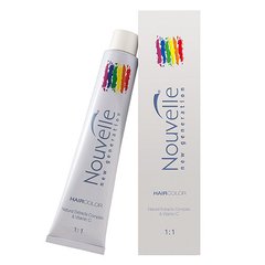 Крем-краска для волос Nouvelle Hair Color 7.44 средне-русый интенсивный медный 100 мл