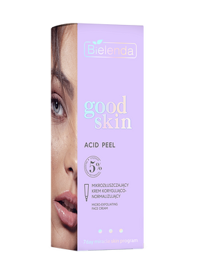 Крем для обличчя Bielenda Good Skin Acid Peel Мікро-ексфоліант 5% 50мл (BIE46859)
