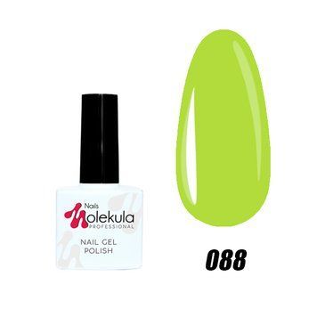 Гель-лак №88 салатовий Nails Molekula 11 мл