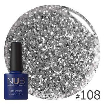 Гель-лак для нігтів NUB 108 Tinsel Mood 8 мл
