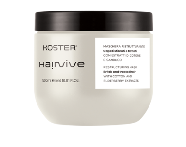 Маска для волосся відновлююча з ефектом ламінування Hairvive Restorative Mask Koster 500 мл