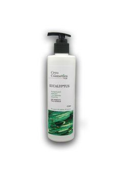 Натуральний шампунь Eucalyptus Cryo Cosmetics для жирного типу волосся з низькотемпературними олійними екстрактами ЕВКАЛІПТА, РОЗМАРИНУ і МЕЛІСИ, 250 мл