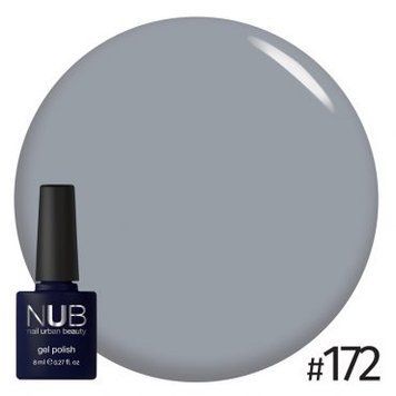 Гель-лак для нігтів NUB 172 African Grey 8 мл