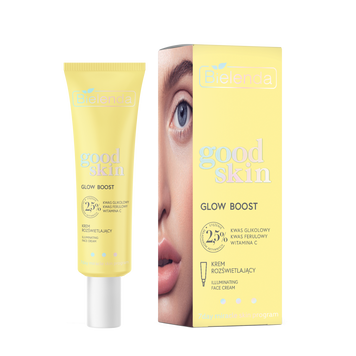 Крем&nbsp;для&nbsp;обличчя&nbsp;Bielenda Good Skin Glow Boost Освітлювальний&nbsp;2,5%&nbsp;50мл&nbsp;(BIE46828)