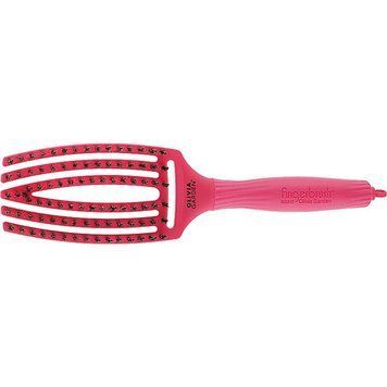 Щітка масажна FingerBrush Combo Medium Hot Pink