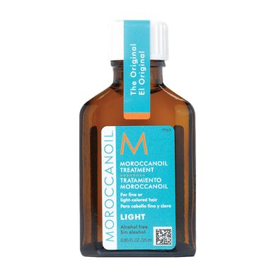 Олія відновлювальна для тонкого і освітленого волосся Moroccanoil Light Oil Treatment for fine and light hair 25 мл