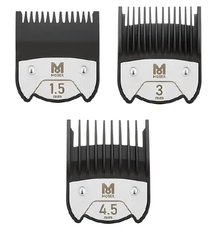 Набор магнитных насадок Moser Magnetic Premium 3 шт (1.5, 3 і 4.5 мм)