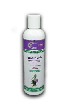 Натуральний шампунь розмарин Cryo Cosmetics для жирного і схильного до випадіння волосся з низькотемпературним масляним екстрактом РОЗМАРИНУ, 250 мл