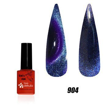 Гель-лак Котяче око 9D №904 Nails Molekula 6 мл