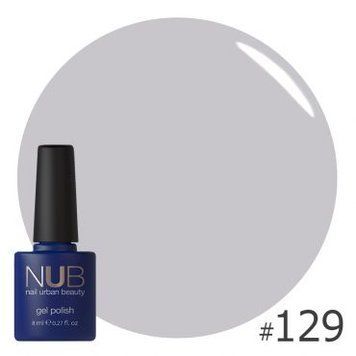 Гель-лак для нігтів NUB 129 Milk Ashes 8 мл