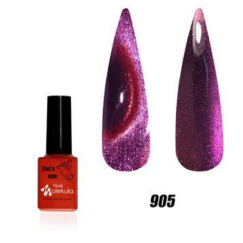 Гель-лак Котяче око 9D №905 Nails Molekula 6 мл
