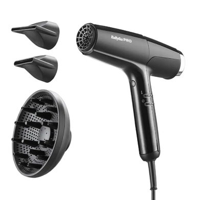 Фен для волос BaByliss PRO BAB8550BE Falco Black