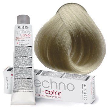 Крем-краска Technofruit Color Alter Ego 9/1 - Пепельный очень светлый блондин 100 мл