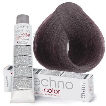 Крем-краска Technofruit Color Alter Ego 5/72 - Коричнево-перламутровый светло-каштановый 100 мл