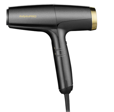 Фен для волосся BaByliss PRO BAB8550E Falco Grey&Gold