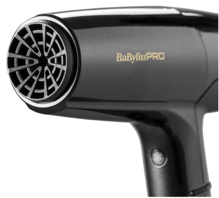 Фен для волосся BaByliss PRO BAB8550E Falco Grey&Gold