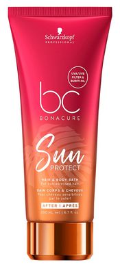 Шампунь для волос Schwarzkopf Professional Bonacure Sun Protect Hair & Body Bath 200 мл