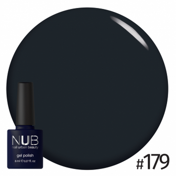 Гель-лак для нігтів NUB 179 Asphaltene 8 мл