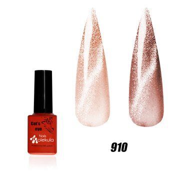 Гель-лак Котяче око 9D №910 кварцовий Nails Molekula 6 мл