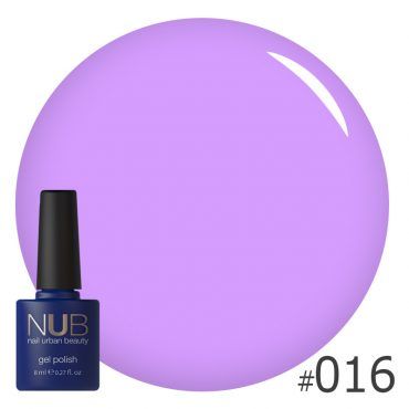 Гель-лак для ногтей NUB 016 The Color Purple 8 мл