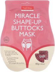 Маска-ліфтинг для інтенсивної підтяжки сідниць Miracle Shape-Up Buttocks Mask Purederm 40 г