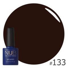 Гель-лак для нігтів NUB 133 Dark Chocolate 8 мл
