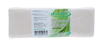 Тканинні смужки для депіляції Danins Nature Line 100 шт