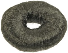 Підкладка-кільце для зачісок Sibel чорна 9 см