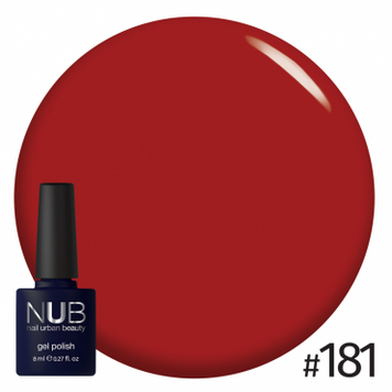 Гель-лак для нігтів NUB 181 Louboutin 8 мл