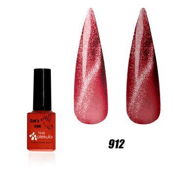 Гель-лак Котяче око 9D №912 кварцовий Nails Molekula 6 мл