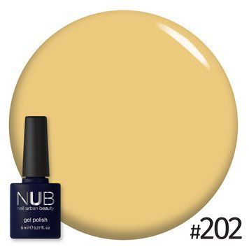 Гель-лак для нігтів 202 Sand Castle NUB 8 мл