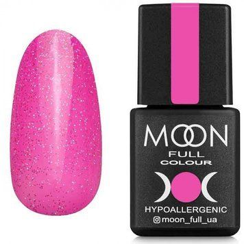Гель-лак Full Opal color №506 фуксія з кольоровим шимером Moon 8 мл