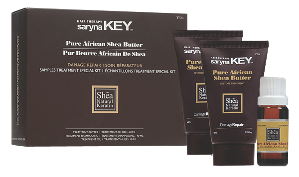 Набор Saryna Key Damage repair для восстановления волос (шампунь 40 мл, маска 40мл, масло 10 мл)