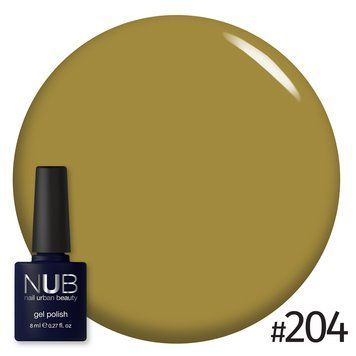 Гель-лак для нігтів 204 Celebrity Style NUB 8 мл
