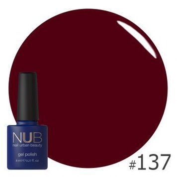 Гель-лак для нігтів NUB 137 Cherry Pie 8 мл