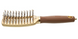 Щітка для волосся Olivia Garden EXPERT STYLE VENT Nylon Bristles Gold & Brown (7 рядів)