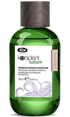 Поживний шампунь для відновлення волосся Lisap Keraplant Nature Nourishing Repairing Shampoo 250 мл
