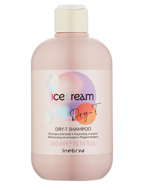 Шампунь для сухого, фарбованого і кучерявого волосся Inebrya Ice Cream Dry-T Shampoo 300 мл