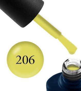 Гель-лак для нігтів 206 NUB 8 мл