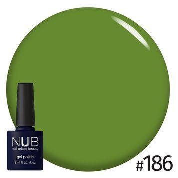 Гель-лак для нігтів NUB 186 Blooming forest 8 мл
