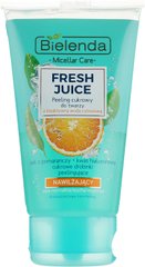 Скраб для лица увлажняющий апельсин Fresh Juice Bielenda 15 г