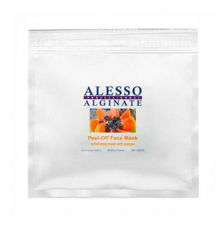Маска&nbsp;альгінатна для жирної шкіри Alginate Exfoliating Peel-Off Face Mask With Papaya&nbsp;ALESSO 25 г