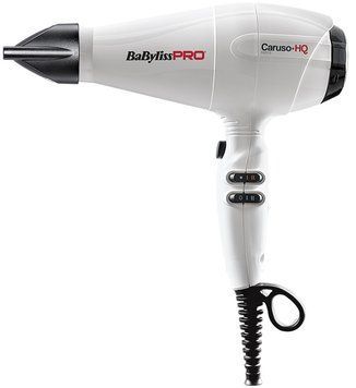Фен BaByliss PRO Caruso-HQ Ionic 2400W (BAB6970WIE), Білий