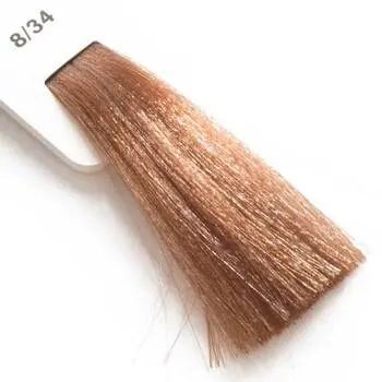 Крем-краска Lisap LK Cream Color OPC 8/34 светлый блондин золотистый красное дерево 100 мл