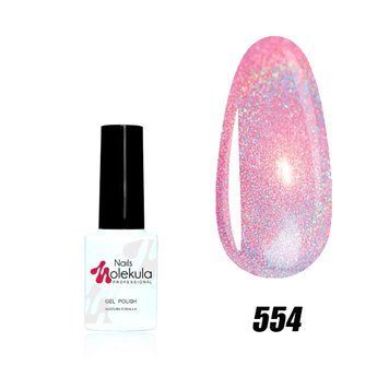 Гель-лак HOLOGRAPHIC №554 Nails Molekula 6 мл
