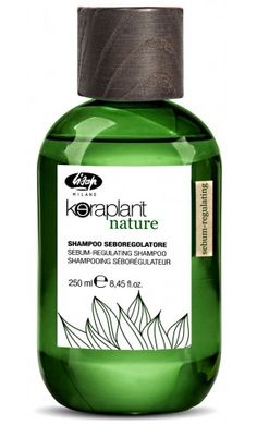 Шампунь-регулятор жирності волосся Lisap Keraplant Nature Sebum-Regulating Shampoo 250 мл