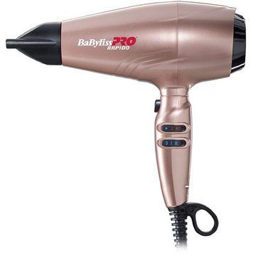 Фен BaByliss PRO Rapido Gold Rose Потужність 2200 Вт BAB7000IRGE