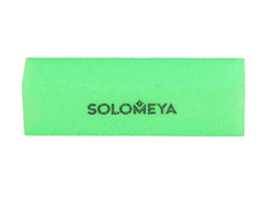 Блок-полірувальник для нігтів Зелений Solomeya