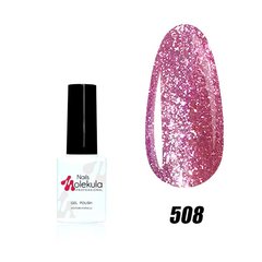 Гель-лак Diamond №508 амарантового-рожевий Nails Molekula 6 мл
