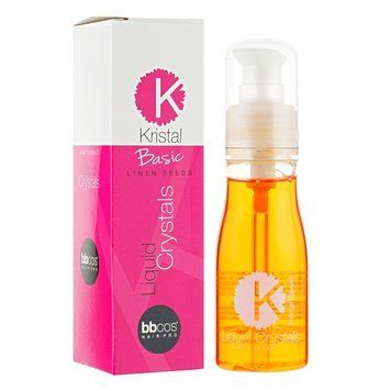 Рідкі&nbsp;кристали&nbsp;для&nbsp;блиску&nbsp;волосся&nbsp;з насінням льону KRISTAL&nbsp;BASIC&nbsp;Bbcos 50 мл